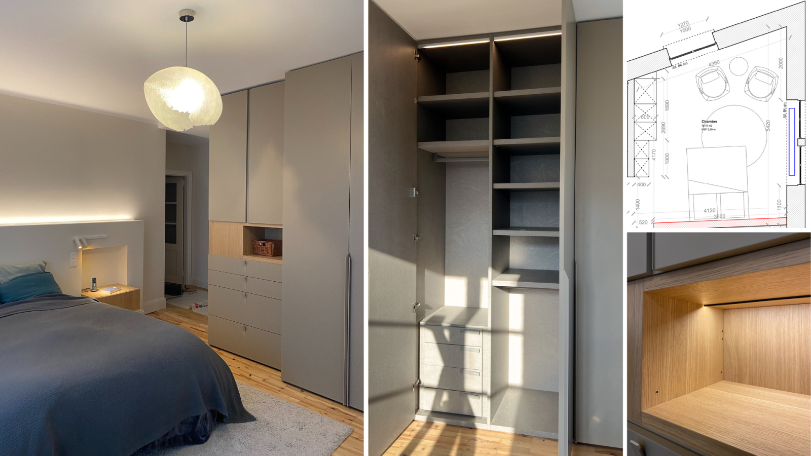 Réhabilitation d'une suite parentale avec salle de bain à Colmar