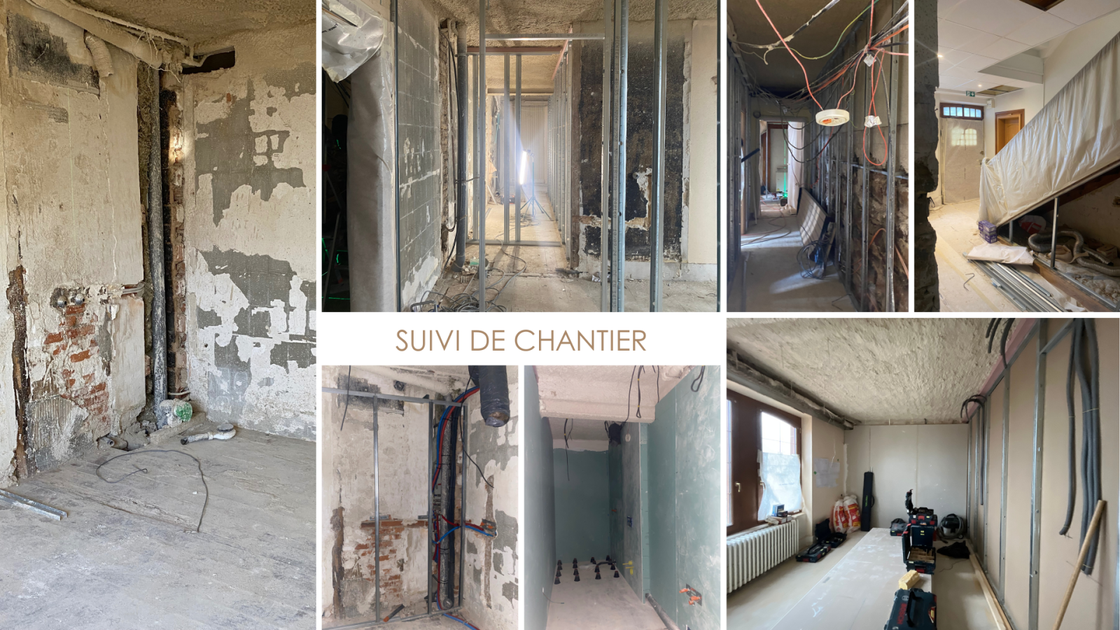 Rénovation Hotel le Relais du Klevener à Heiligenstein Alsace.