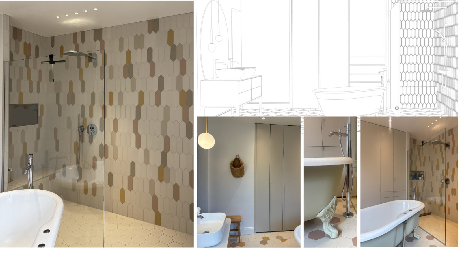 Réhabilitation d'une suite parentale avec salle de bain à Colmar