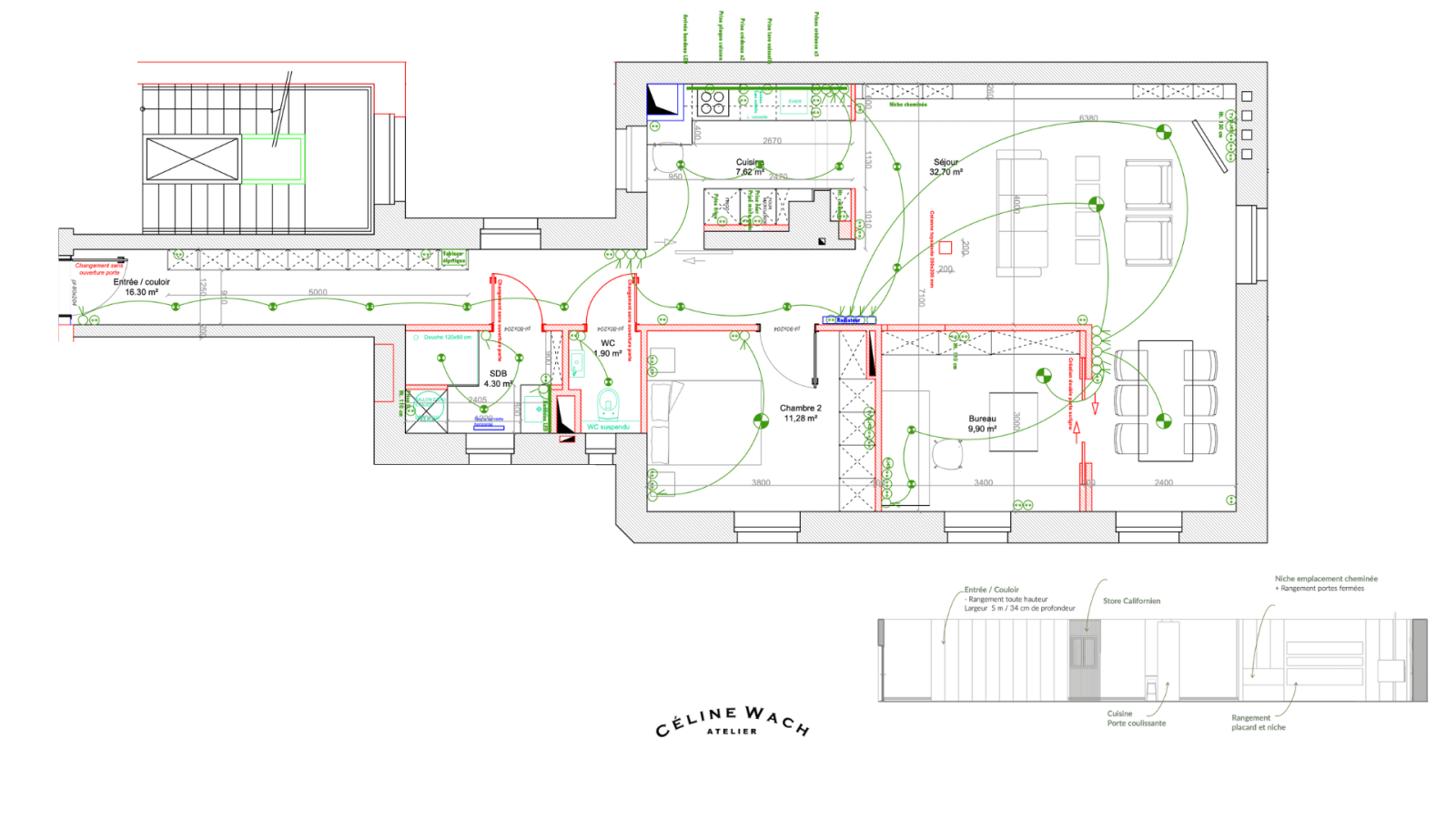 Appartement Showroom – Atelier Céline Wach