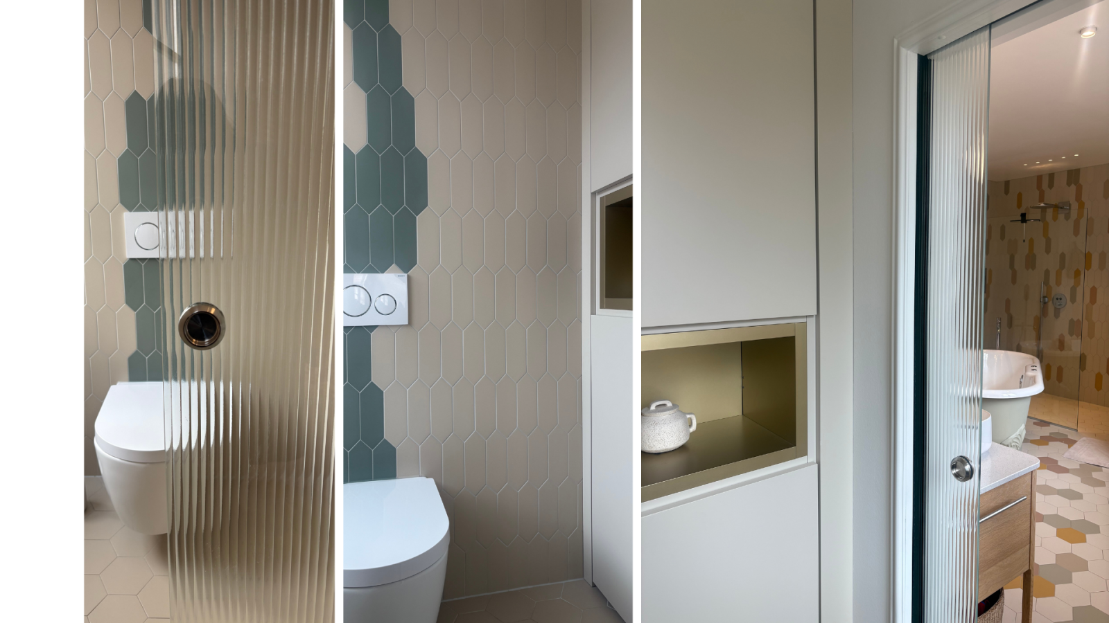 Réhabilitation d'une suite parentale avec salle de bain à Colmar