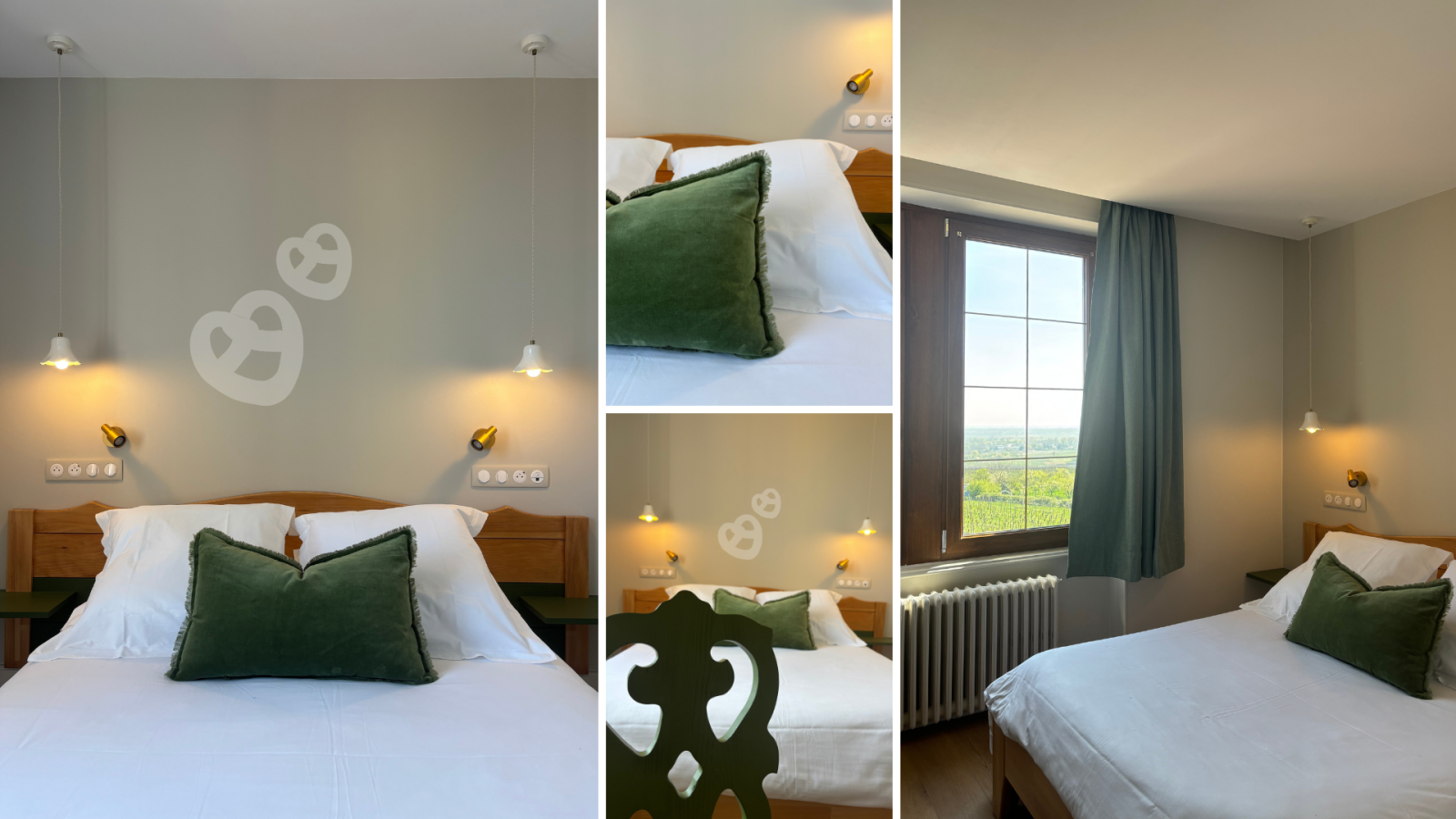 Rénovation Hotel le Relais du Klevener à Heiligenstein Alsace.