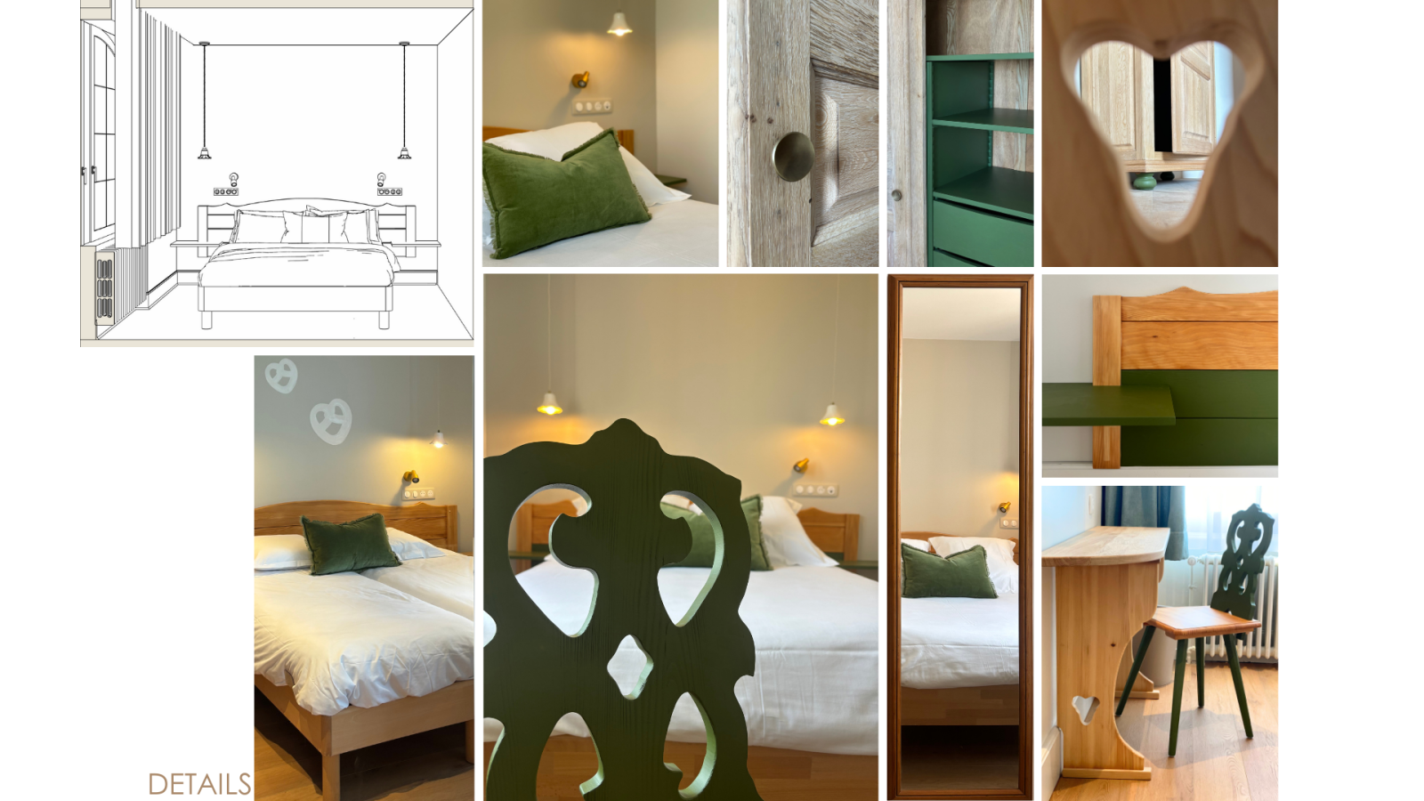 Rénovation Hotel le Relais du Klevener à Heiligenstein Alsace.