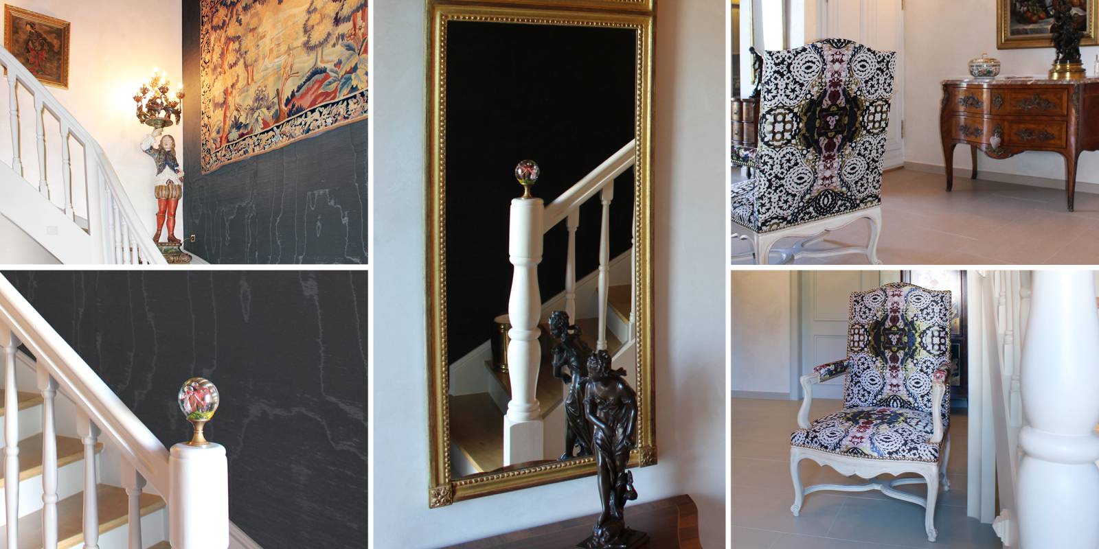 Contraste entre l'ultra contemporain et le traditionnel