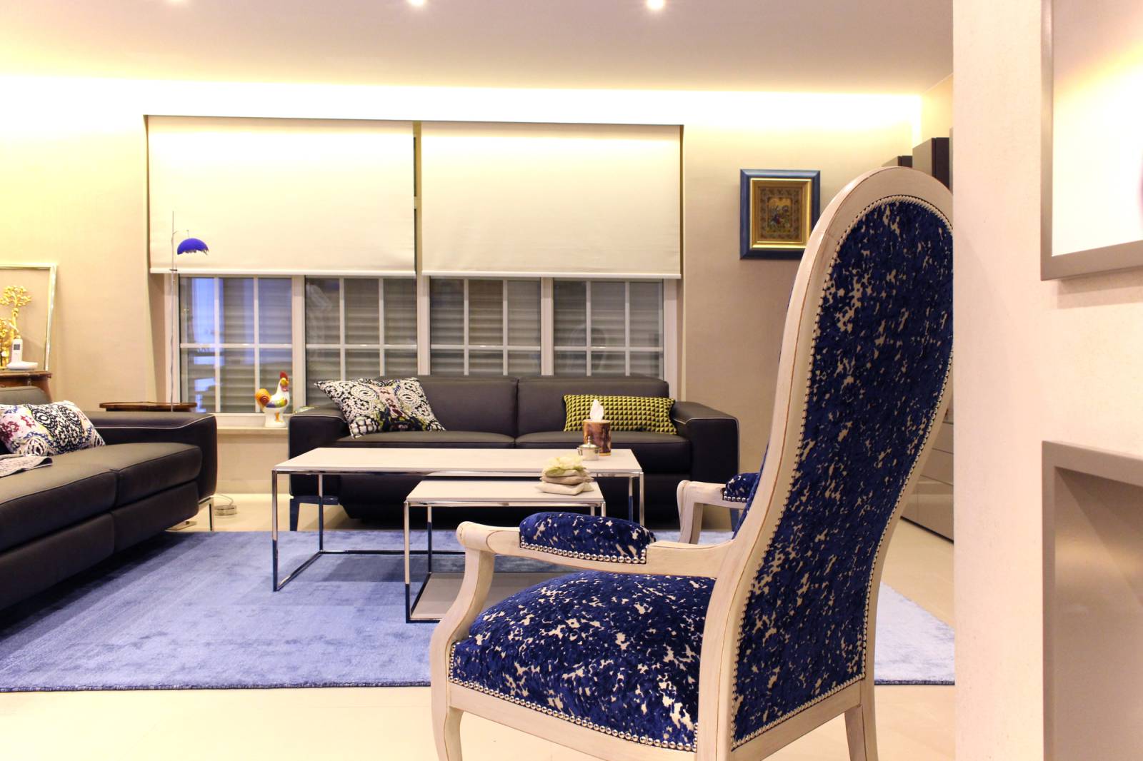 Contraste entre l'ultra contemporain et le traditionnel