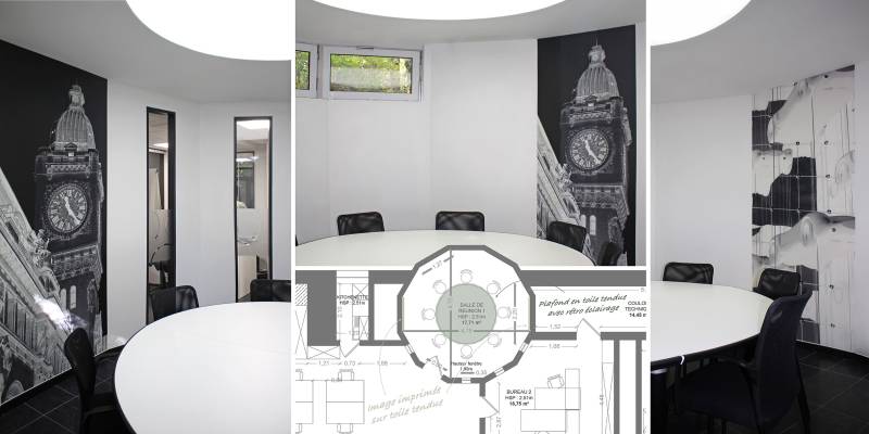 Aménagement et transformation des bureaux du siège SOFITEX de Mulhouse